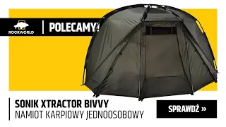 SONIK XTRACTOR BIVVY - idealny namiot jednoosobowy