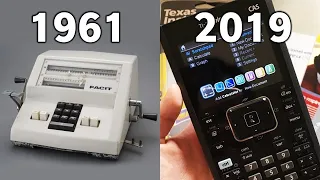 Evolution Of Calculators 1961 - 2019