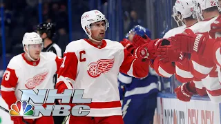 Detroit Red Wings vs. Tampa Bay Lightning | EXTENDED HIGHLIGHTS | 4/4/21 | NBC Sports