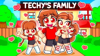 Techy Starts A FAMILY In Brookhaven... (Roblox)