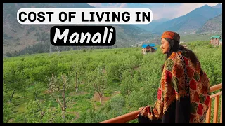 Cost of living in MANALI for 1 month | Best place to Work from Mountains