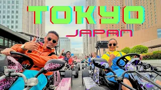 Japan Travel Vlog | Go Kart tour in Tokyo | Real life MARIO Kart!