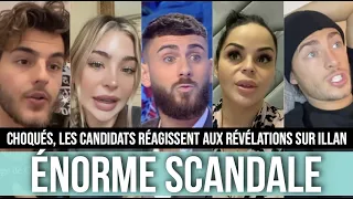 ILLAN VS ALIX 💥 LES CANDIDATS RÉAGISSENT AU SCANDALE 😱 KELLYN ET SIMON BALANCENT SUR LA VIDÉO...