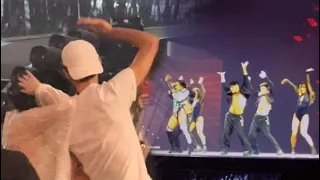 Laura Pausini y Mika pillados bailando a tope con Chanel en Eurovisión