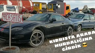 KIBRISTA ARABA HURDALIĞINA GİRDİK.. NELER VAR ?