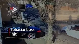 Attempted 'hit' on tobacco boss caught on camera