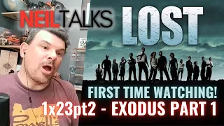 LOST Reaction - 1x23 Exodus Part 1 (Pt 2) - FIRST TIME WATCHING!  Right in the Feels!