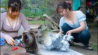 Full video: Journey of Buying AND Repairing Restoring severely damaged old cars | Mechanic