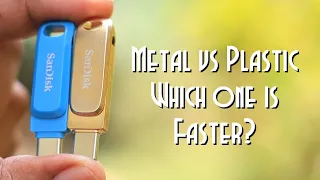 Speed Test - SanDisk Dual Drive Go vs Luxe Gold | Which one is faster?