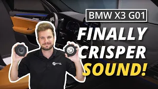 Alpha One BMW Speaker Upgrade in G01 X3 – Install Tutorial