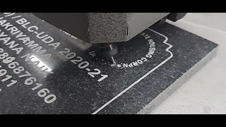 High Speed Granite / Stone/ Glass/ Ceramic / vetrified Tiles CNC Engraver with ADC