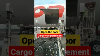 Open the door A330 Cargo #shorts #lionair #a330