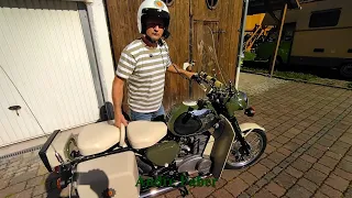 MZ TS 250 F Funkkrad der Volkspolizei der DDR - Polizeiruf 110: Holzwege 2023