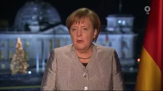 Die Neujahrsansprache von Bundeskanzlerin Merkel