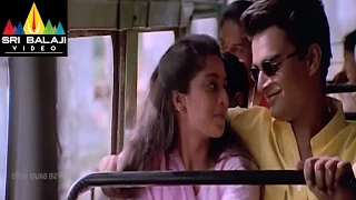 Sakhi Movie Shanti and Madhavan Bus Scene | Madhavan, Shalini | Sri Balaji Video