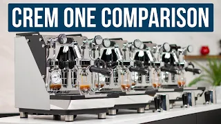 Compare: Crem ONE Espresso Machines Full Lineup