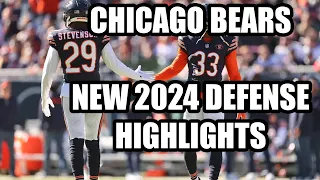 2024 Chicago Bears New Defense || Player Highlights || #nfl #chicagobears #bears #football