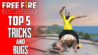 Top 5 New Tricks In Free Fire | New Bug & Glitches In Garena Free Fire #94