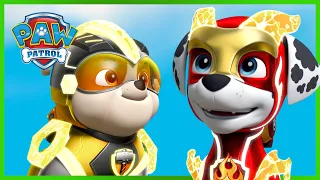 Rubble & Marshall Use Mighty Powers 🔥+ More Cartoons for Kids | PAW Patrol Episodes