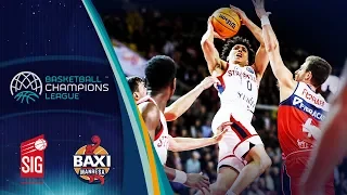 SIG Strasbourg v BAXI Manresa - Full Game - Basketball Champions League 2019-20