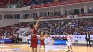 1/8 playoff. Lokomotiv-Kuban - Donetsk Game 2 Highlights