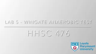 Lab 5: Wingate Anaerobic Test (#50)