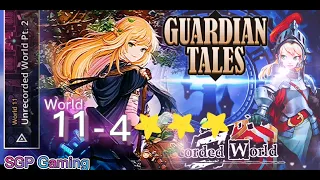 Guardian Tales -​ World 11-4 ⭐⭐⭐