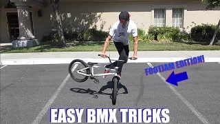 Easy BMX Tricks  - Footjam Edition!