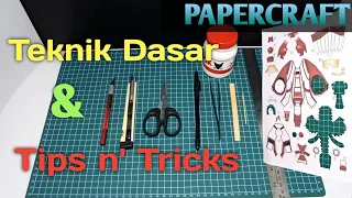 Tutorial Teknik Dasar Papercraft