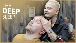 ASMR | Who Want To Sleep Deep In Peace (turkish barber massage)