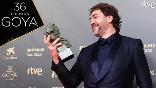 JAVIER BARDEM, ganador del Goya a mejor actor | Premios Goya 2022