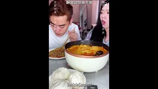 Funny Food mukbang husband & wife eating show ep 7