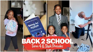 Back to school preps - Term 4 - Book pre-sales, hair, shopping, & more || @OleratoAndFamily