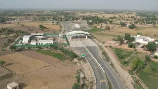 A glimpse of Pakistan's motorway with weigh-in-motion mechanism