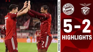 Dreamgoal-Show against Benfica! 💯 | FC Bayern - Lissabon 5:2 | Highlights | Champions League