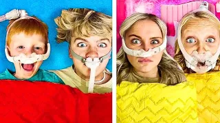 My KiDS HAVE to wear MASKS to BED! *No Exceptions!* Sleep Apnea Awareness