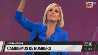 Viviana Canosa explotó contra Ángel de Brito y LAM