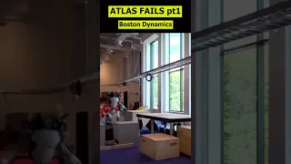 ATLAS Robot FAILS Boston Dynamics BLOOPERS 🤖🤣 #shorts