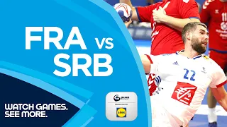 FRA vs SRB | Round 4 | EHF EURO 2022 Qualifiers