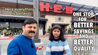 Grocery shopping experience at HEB Plano Texas | one stop for all your grocery needs | H-E-B