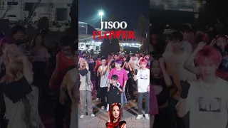 [KPOP IN PUBLIC] JISOO - ‘꽃(FLOWER)’ | Random play dance #shorts