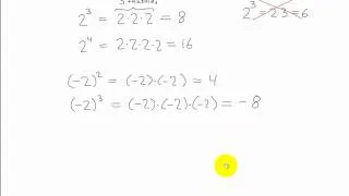 Matematikk 1P - 017 - Regnerekkefølge 3 - Potenser