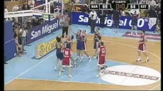 Sergio Rodriguez's debut in the ACB at the last seconds of the 2003/4 final