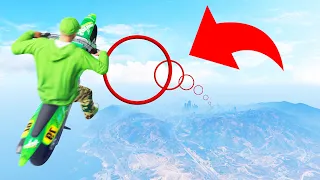 World Record PRECISION Glide ACROSS The Map! (GTA 5 Funny Moments)