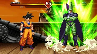 GOKU vs PERFECT CELL - Highest Level Awesome Fight!