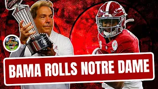 Alabama Rolls Notre Dame - Rapid Reaction (Late Kick Cut)