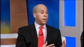 Newark Mayor Corey Booker Talks Tough