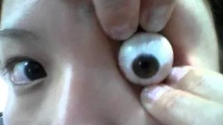 眼球 eyeball pop out