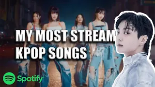 [TOP 30] My MOST STREAMED KPOP Songs on SPOTIFY • March 2024