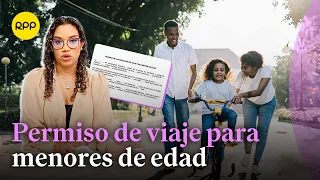 ¿Cómo solicitar un PERMISO de viaje para MENORES DE EDAD? #ConsultorioLegal